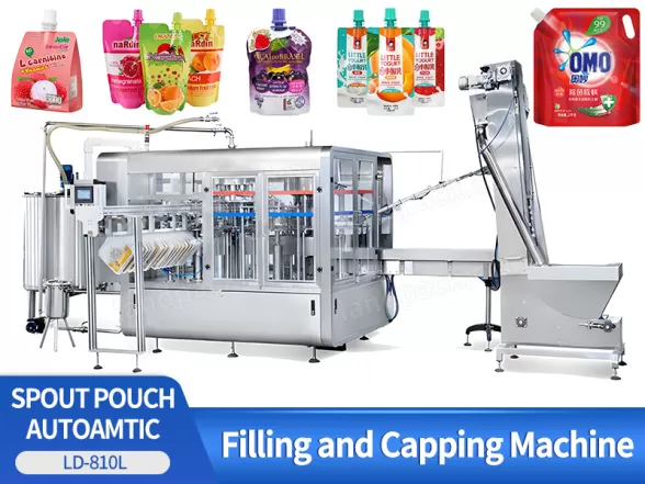 spout pouch filling machine