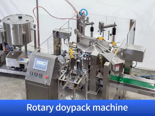 stand up pouch filling and sealing machine