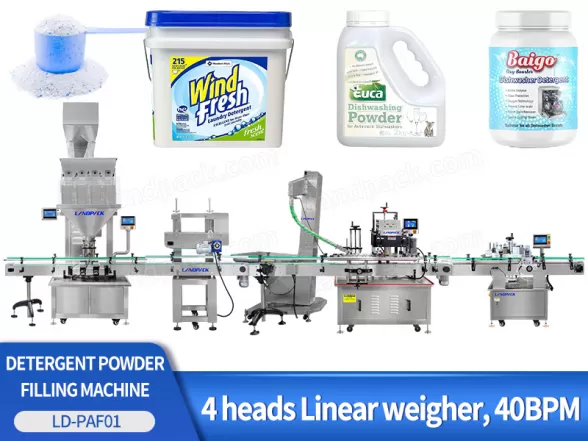 detergent powder packing machine